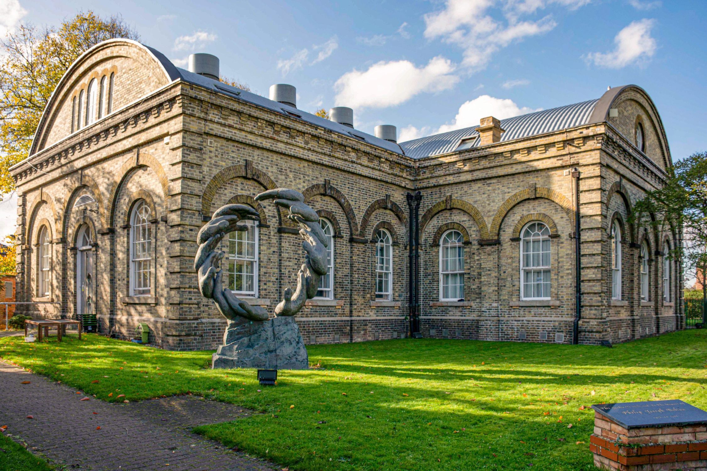 Listed building in Bromborough Pool - Giles Shirley Hall